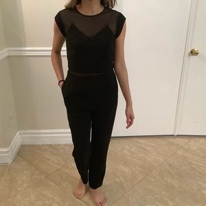 Express mesh jumpsuit